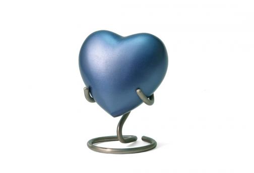 Monterey Blue - Heart Keepsake